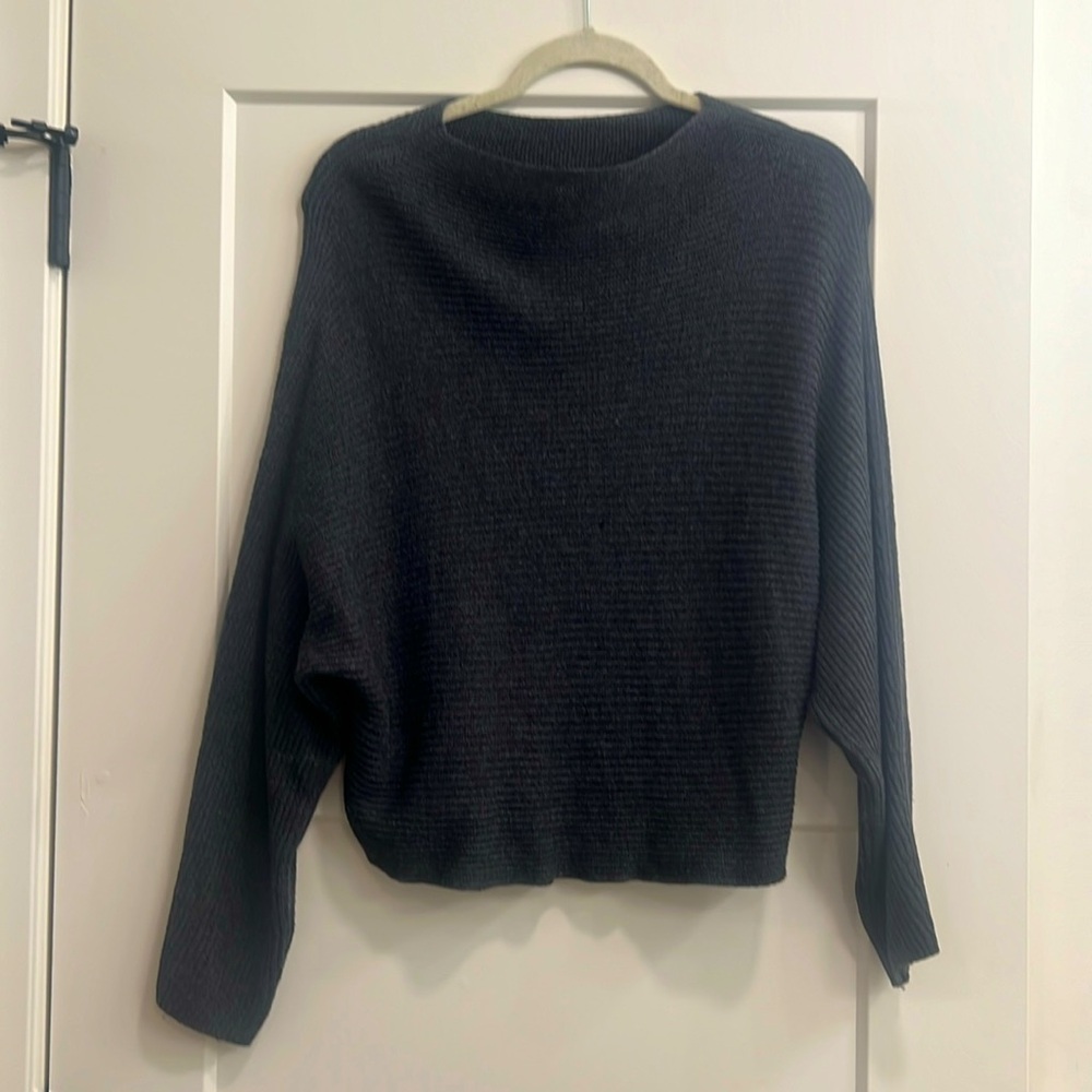 Lieth Ribbed Mick Neck Sweater, Size S